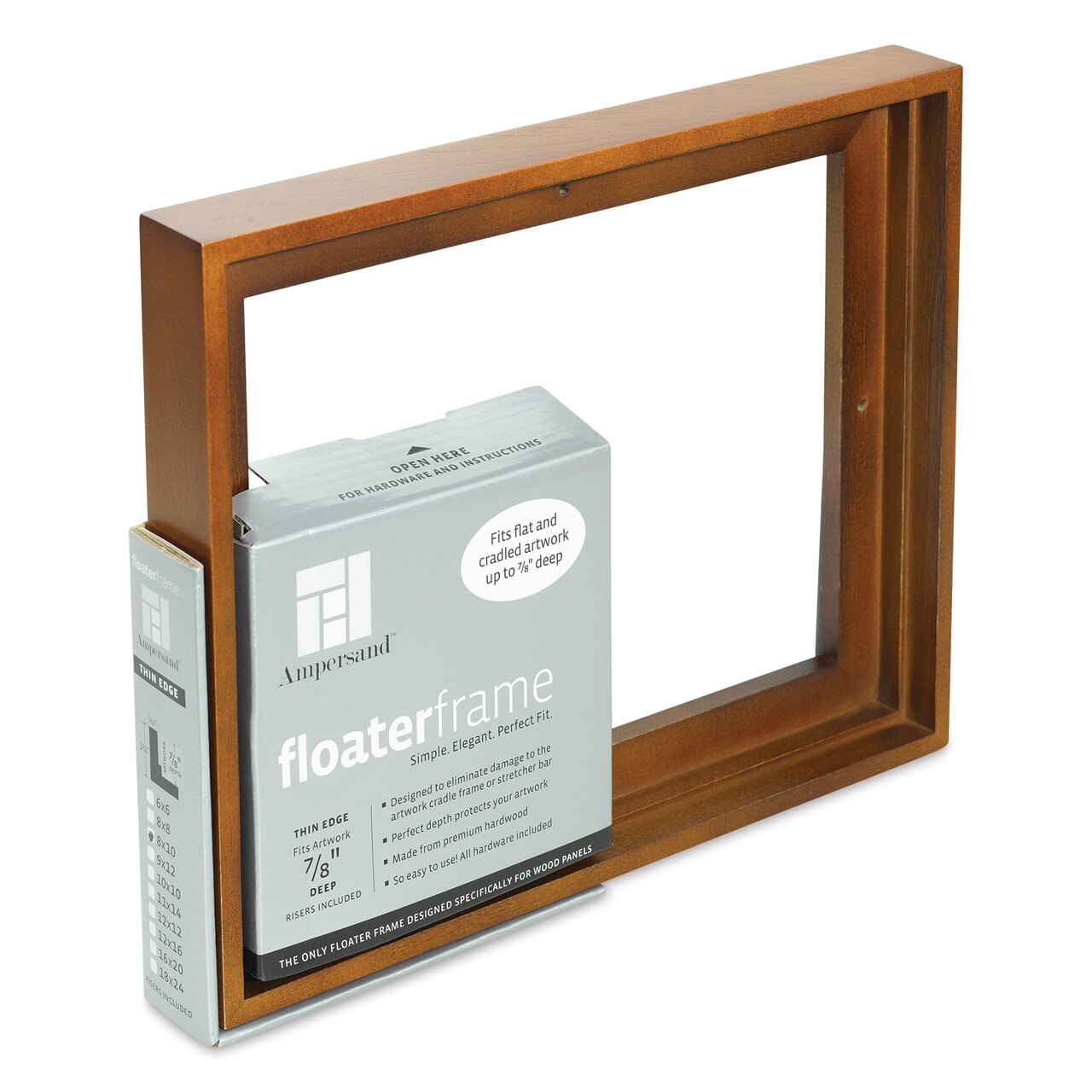 Michaels floating frame outlet for canvas